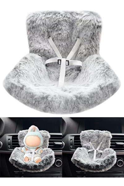 Accessories Decorative Mini Car Seat Air Vent Clip, Plush Doll Sofa Ornament ...