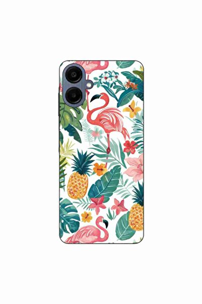 OEM Husa compatibila cu Samsung Galaxy A06 Silicon Gel Tpu Model Tropical Pat...