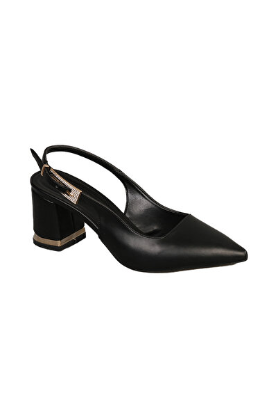 AYAKKABIMOOD Hk900 7cm Skin Women's Heeled Shoes