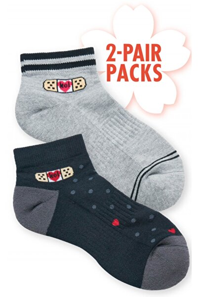 KOI Set de șosete unisex cu compresie moderată Happiness Self Love, Albastru ...