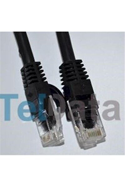 TELDATA Tld-3000S Cat6 30Mt Black Utp Patch Cable