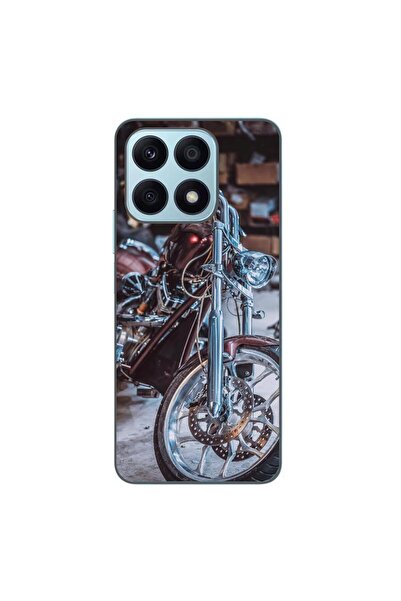 OEM Case compatible with Honor X8a Silicone Gel Tpu Harley Garage Model