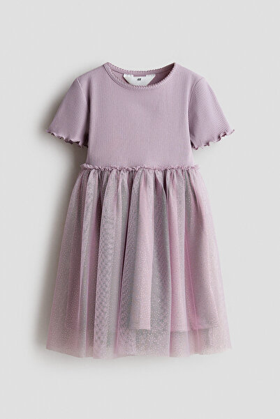 H&M Tül Etekli Elbise