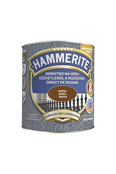 Hammerite Vopsea cu efect de ciocan, 0,75 L, Hammerite, Maro / 5093333