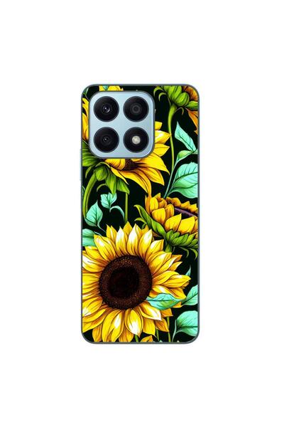 OEM Husa compatibila cu Honor X8a Silicon Gel Tpu Model Floarea Soarelui AI