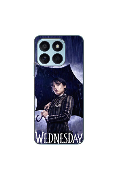 OEM Husa compatibila cu Honor X8b Silicon Gel Tpu Model Wednesday Umbrella