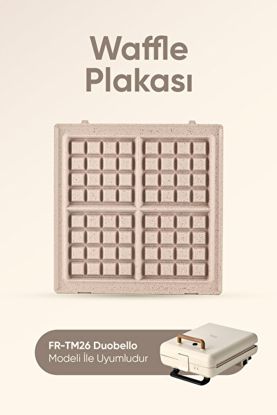 Fressi FR-TM26 Duobello Çıkarılabilir FR-TM26 Duobello Çıkarılabilir Waffle P...