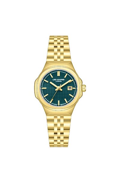 Lee Cooper Women's DATE Gold Dial Watch - LC08394.190