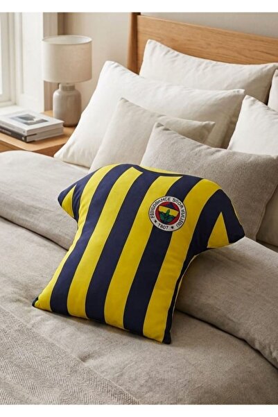 Taç New Season Licensed Fenerbahçe Jersey Kirlent (45 X 45 cm)