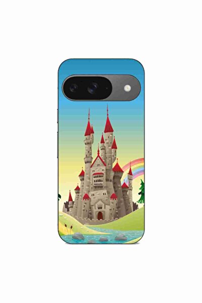 OEM Husa compatibila cu Google Pixel 9 Pro Silicon Gel Tpu Model Castel