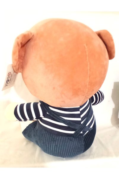 Pufline Cute Bear in Dress Plush Toy 45 cm