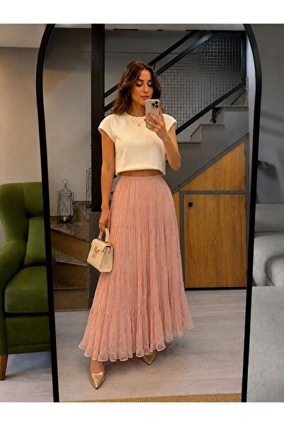 RUZ STUDIOS Tül Etek (Pembe-Mavi)