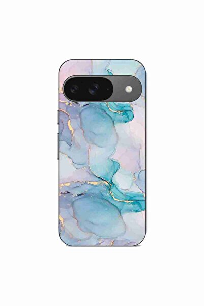 OEM Husa compatibila cu Google Pixel 9 Silicon Gel Tpu Model Abstract Waterco...