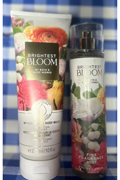Bath & Body Works رذاذ عطري فاخر وغسول للجسم من برايتست بلوم