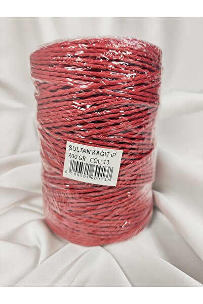 Sultan Ață de hârtie pentru tricotat manual 200gr.-240mt. (1 bucată) - Culoar...