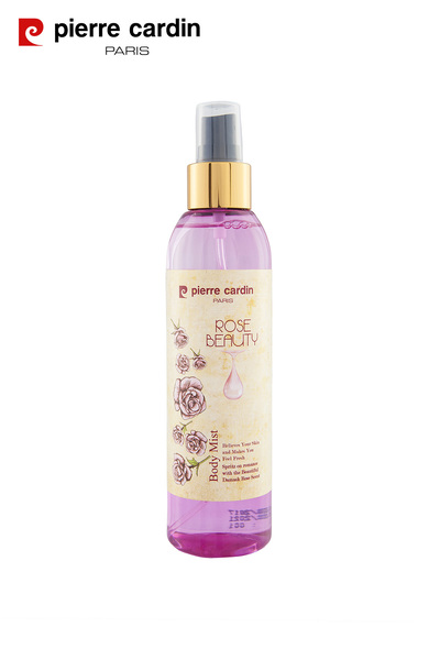 Pierre Cardin Rose Beauty Product Set Vücut Losyonu Vücut Spreyi Canlandırıcı Duş Jeli Sıvı El Sabunu El Kremi Roll-On Deodorant