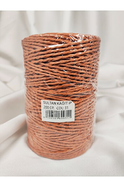 Sultan Ață de hârtie pentru tricotat manual 200gr.-240mt. (1 bucată) - Culoar...