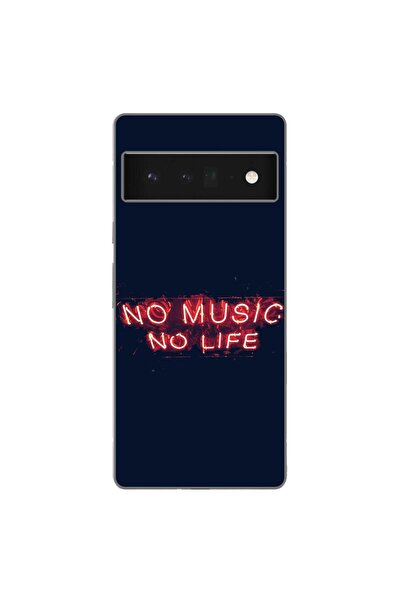 OEM Husa compatibila cu Google Pixel 6 Pro Silicon Gel Tpu Model No Music No ...