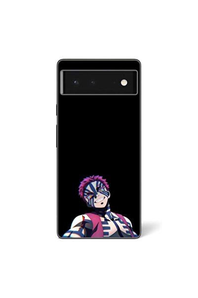 OEM Husa compatibila cu Google Pixel 6 Silicon Gel Tpu Model Demon Slayer Akaza