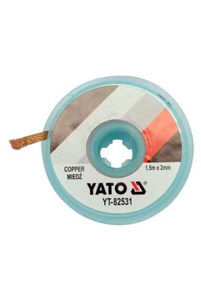 yato Bandă Împletită De Cupru 2.0Mm X 1,5M