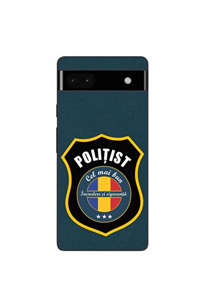 OEM Husa compatibila cu Google Pixel 6A Silicon Gel Tpu Model Politist