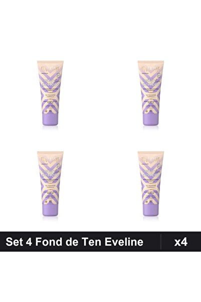Eveline Set 4 Fonduri de Ten Better the Perfect 03 Light-Beige 30ml