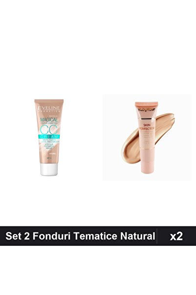 Eveline Set 2 Fonduri Tematice CCC Magical + Ruby Rose Skin Perfector, 30ml +...
