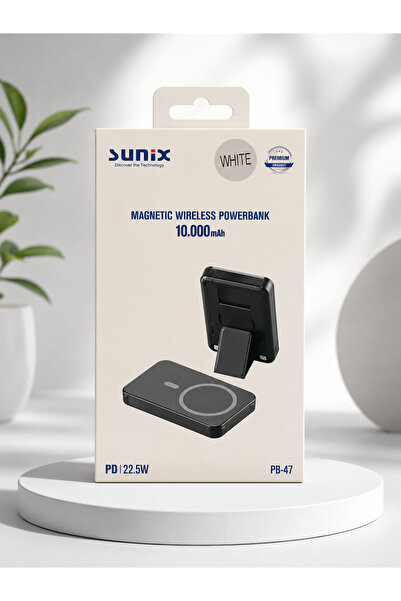 Bahzer ticaret * Manyetik Kablosuz Powerbank 10.000mAh