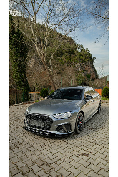 TMZ Garage Audi A4 B9 S Line Body Kit Seti 2019-2024 | Ön Lip + Difüzör + Fla...