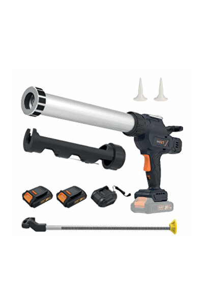 Maxxt MDCG20V3X2P-EU Akülü Kombine Silikon Tabancası 20V 2Ah Çift Akü - 300 m...