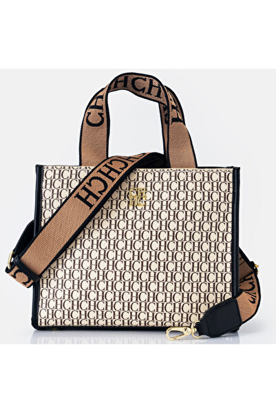 CILMI HARVILL CHHC CHCH New Arrival Classic Embossed Letter Handbag Large Cap...