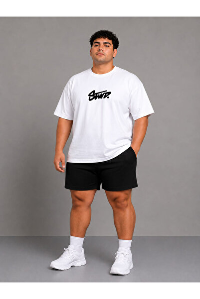 ZAVIXO Men's Shorts and T-Shirt Set 100% Cotton Comfortable Casual Combination