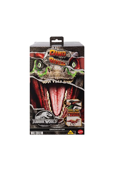 JURASSIC WORLD Dino Reveal Deluxe Dinozor Aksiyon Figürü Oyuncakları, Renk De...