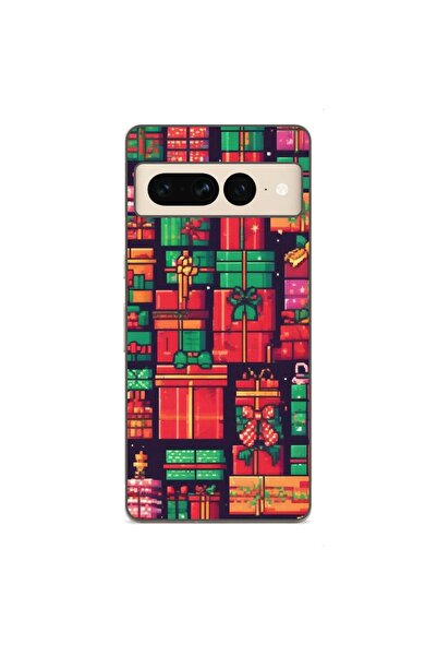 OEM Husa compatibila cu Google Pixel 8 Pro Silicon Gel Tpu Model Pixel Art Gifts