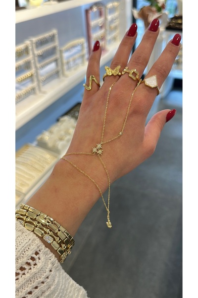 GLARE JEWELRY CO خزان نقود ستار موديل بينتيرست من الفولاذ المقاوم للصدأ
