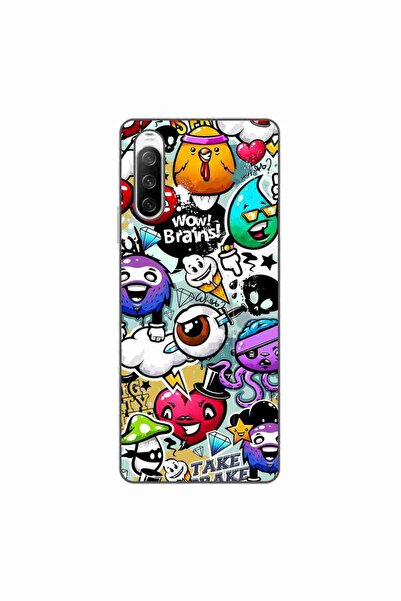 OEM Husa compatibila cu Sony Xperia 10 III Silicon Gel Tpu Model Pop Art Graf...
