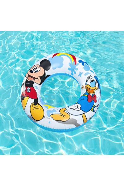 BESTWAY Inflatable Ring for Kids Disney Mickey & Friends, 56cm