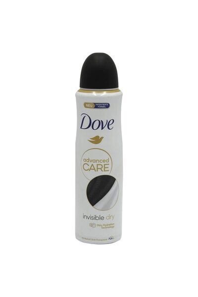 Vader Deodorant Antiperspirant, Dove, 150 ml Advanced Care Invisible Dry