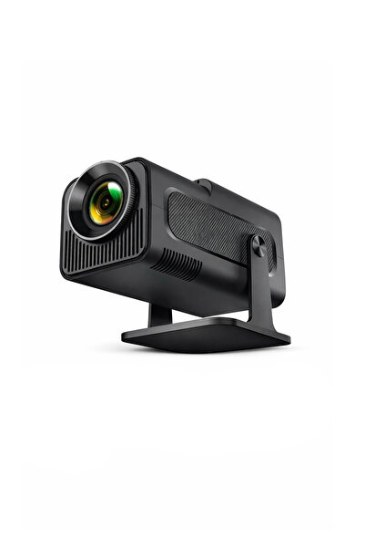 Happy Owl Taşınabilir Mini Projektör 4K Destekli Akıllı Projeksiyon Cihazı Ev Sinema Projeksiyon Cihazı - Dahili Hoparlörlü Akıllı Projektör
