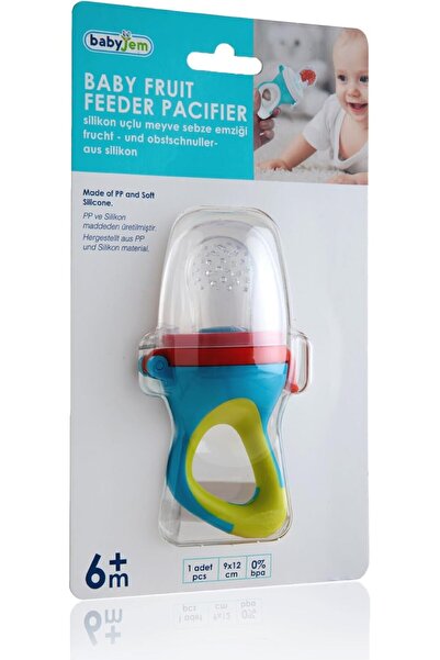 Yıldızan Nzr Beautestore Silicone Tipped Fruit and Vegetable Pacifier Colorfu...