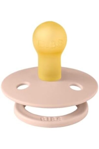 Yıldızan Nzr Beautestore Bibs Studio Color Jasmine Rubber Pacifier-Blush 6+ M...