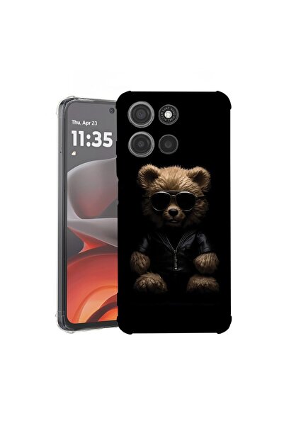 bestcase ¬Æ Husa Anti Shock Compatibila cu Motorola Edge 60 Neo, Bear Style, ...