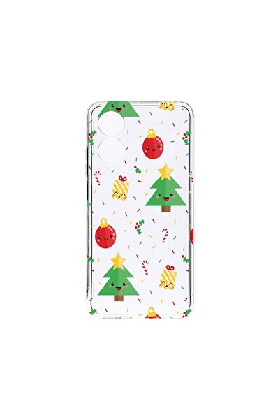 bestcase Husa BestCase¬Æ Clear Silicon 2MM, Compatibila Cu OPPO A17, Xmas Tre...