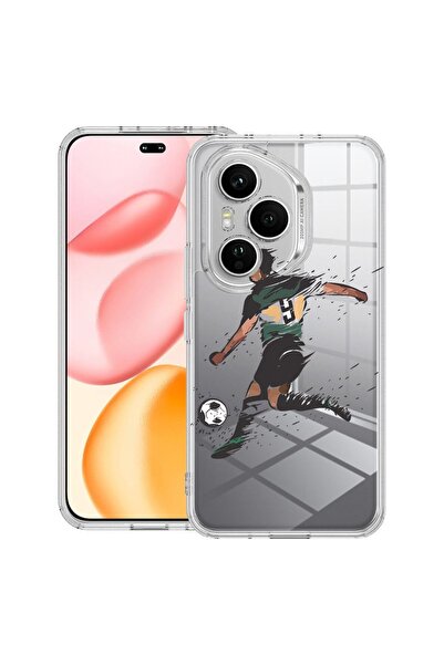 bestcase ¬Æ Husa Clear Silicon pentru Honor 400 Pro, Football, 2036424 T 782