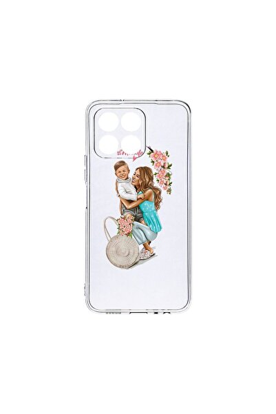 bestcase Διαφανής Θήκη Σιλικόνης, Συμβατή με Honor X6, Σχέδιο  "Mom Life With...