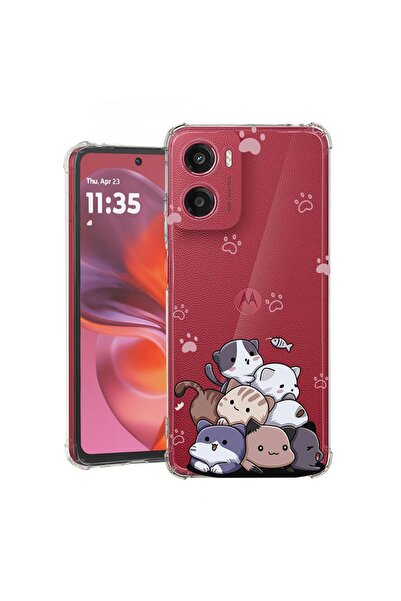 bestcase ¬Æ Husa Anti Shock Compatibila cu Motorola Moto G06, Baby Cats, 2078...