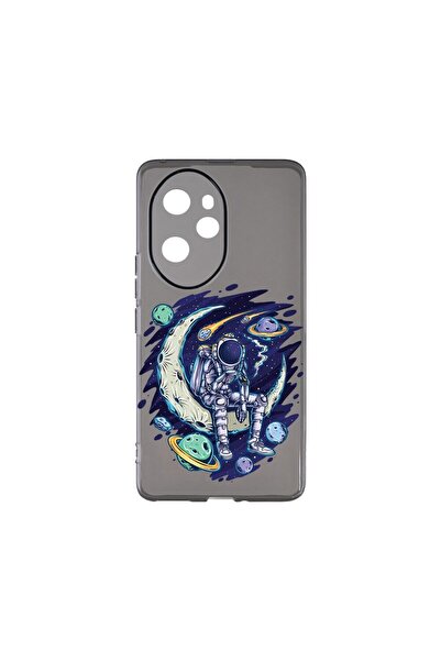 bestcase Θήκη Σιλικόνης Γραφίτη 1.5MM, Συμβατή με Honor 100 Pro, Αστροναύτης ...