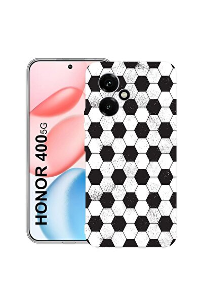 bestcase Διαφανής Θήκη Σιλικόνης για Honor 400, Σχέδιο Ποδοσφαίρου, 2036423 T...