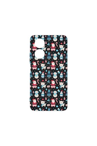 bestcase ¬Æ Husa Premium Silicon, Compatibila Cu Motorola Moto E14, Christmas...