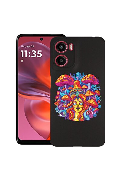 bestcase ¬Æ Husa pentru Motorola Moto E15 / Moto G05, Dream Colors Mushrooms,...